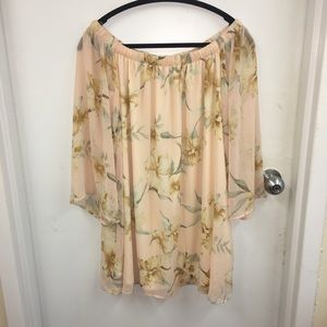 Dress Up Boutique Off the Shoulder Floral Dress